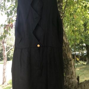 A little black dress with a twist